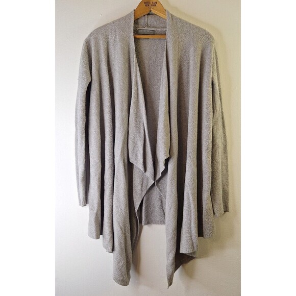 Barefoot Dreams Other - BAREFOOT DREAMS COZY CHIC LITE Gray Island Wrap Sweater Sz S/M Lounge Wear